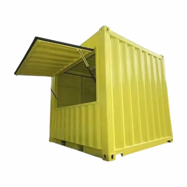 Wave Container House For Store And Snack Booth